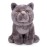 ZHONGXIN MADE British Short Cat Stuffed Animal - 11 inch Plush Toy Grey Cat, Soft Toy Cat for Kids (British Shorthair Cat 2)