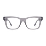 LOOK OPTIC Cosmo Reader - Stylish, Unisex, High Optical Quality Readers - Comfortable, Scratch Resistant Reading Glasses 3.00, Grey