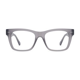 LOOK OPTIC Cosmo Reader - Stylish, Unisex, High Optical Quality Readers - Comfortable, Scratch Resistant Reading Glasses 3.00, Grey