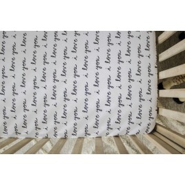 NODNAL CO. 3 Fitted Crib Sheets Black/White Set for Baby Toddler Mattress - 100% Oeko-TEX Cotton Gender Neutral for Girl/Boy Nursery Bedding - I Love You, Plaid & Abstract Polka Dots 28x52x9 Sheet