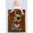 LOGOVISION Scooby Doo Lightweight Baby Blanket, 30X40, Scooby Happy Unisex for Infants Girls & Boys