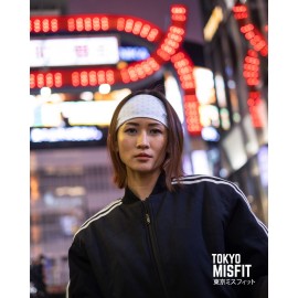 Tokyo Misfit - Japanese Headbands for Men & Women, Sweat Band, Workout, Yoga, Fashion, Running, Sports, Basketball, Bandana (Asanoha-White)