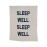 Creative Co-Op Cotton Knit Baby Sleep Well Blanket, Multicolor