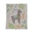 Creative Co-Op Recycled Cotton Blend Llama Baby Blanket, Multicolor