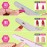 Teenitor 12pcs Nail Files and Buffers, Nail File Nail Buffer Block for Women, Emery Boards for Nails Nail Buffer and Shine Kit, Fingernail Files 100/180 Grit Nail Files for Natural Nails