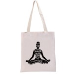 Handbag 3.0: Makeup Bag for Yoga Lover & Meditation Gift - Zen Cosmetic Bag