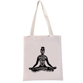 Handbag 3.0: Makeup Bag for Yoga Lover & Meditation Gift - Zen Cosmetic Bag