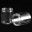 JEUIHAU 46 Pack 8 OZ Plastic Jars with Lids, Clear Empty Slime Storage Containers with Screw On Lids, Plastic Cosmetic Containers for Slime Making, Food, Beauty Products, BPA Free