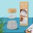 12 Pack Frosted Glass Jar Cosmetic Cream Jar Sample Jars Empty Travel Makeup Container For Cream Lotion Lip Balm Eyeshadow (5g)