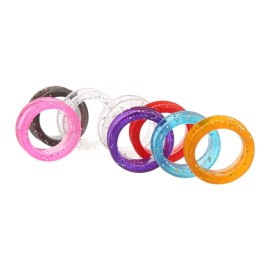10pcs Colorful Barber Hair Scissors with Finger Rings & Grips - Grooming Shear Thumb Inserts & Finger Protector Ring for Pet Shears (Random Color) 10pcs Colorful Barber Hair Scissors with Finger Rings & Grips - Grooming Shear Thumb Inserts & Finger Protector Ring for Pet Shears (Random Color)