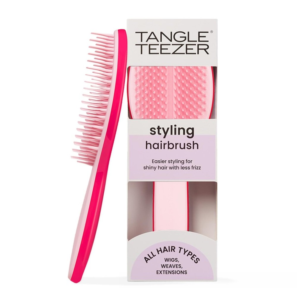 Tangle Teezer The Ultimate Styler Hair Styling Brush for Dry Styling, Maintains, Blends & Adds Volume, Texture & Shine, Sweet Pink