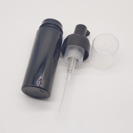150ml Empty Foam Pump Bottle, 5oz Foaming Dispenser Soap Plastic Container for Facial Cleanser Shampoo Hand Soap (Black)