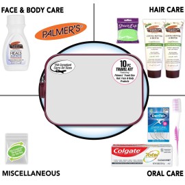 Convenience Kits International Women\'s Multicultural 10 PC Grooming/Hygiene Travel Kit Featuring: Palmer\'s Travel-Size Hair & Body Products, Beige, (23AZ) Convenience Kits International Women\'s Multicultural 10 PC Grooming/Hygiene Travel Kit Featuring: Palmer\'s Travel-Size Hair & Body Products, Beige, (23AZ)