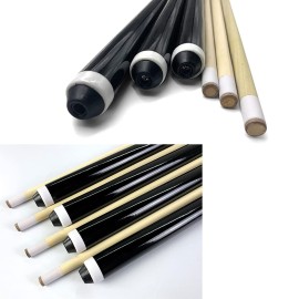 Genubi Industry 48 Inch Pool Cue Stick/Billiards Cue Stick, Hardwood Pool Stick Pool Cue, 2-Piece Pool Cue House Bar Cue Stick, Set of 2