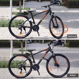 Bike Rack Straps, 4-Pack Trilancer Adjustable Bike Wheel Stabilizer Strap with Hook and Loop for Car and Wall Mount, for Transportation and Storage (26\'\' x 1.5\'\')