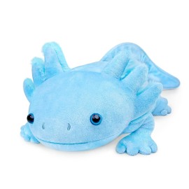 ZHONGXIN MADE Axolotl Plush - Blue Axolotl Stuffed Animal, Realistic 20 Cute Ambystoma Creepy Amphibians Plush Toys, Unique Plush Gift Collection for Kids