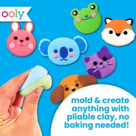 Ooly Air Dry Clay for Kids, 24 Colors Modeling Clay with 3 Shaping Tools, Play Dough Summer Craft Supplies - Creatibles