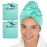 THE PERFECT HAIRCARE Microfiber Hair Large Towels Wrap for Women - Smooth as Silk - Anti-Frizz for Curly, Wavy, Straight Hair Girls - Plopping Essential - Easier to Use Than a T-Shirt - 2 Pack