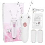 Cotton Thread Epilator Electric Cotton Thread Epilator Facial Epilator Hair Removal Machine Hair on Face & Chin[]