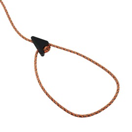 Orange Screw SharkTooth Cord Locks, 10 Pack Tensioners for Ropes and Cords to Use for Tents, Tarps, Decorations & More