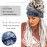 Olbye Wide Headbands 3Pcs, Tie Dye Elastic Head Bands, Turban Headwraps, Nonslip Workout Hair Bands, Boho Hair Accessories for Women