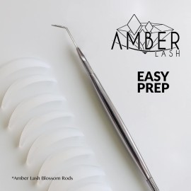 Amber Lash Eyelash Lift Perm Tool Eyelash Separator Stainless Steel Lash Lift Tool with Separation Comb Stick for Eyelash Extensions Supplies (Perm Rake)