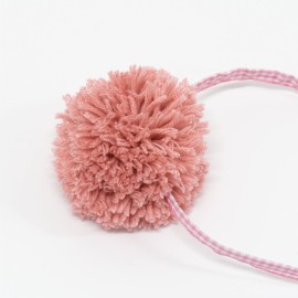 Meri Meri Pink Pompom Headband (Pack of 1) Meri Meri Pink Pompom Headband (Pack of 1)