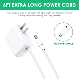 Mrgru 5V Replament Charger Power Cord for Baby Swing Compatible with Nova Baby Swing for Infants Motorized Portable Swing Power Adapter