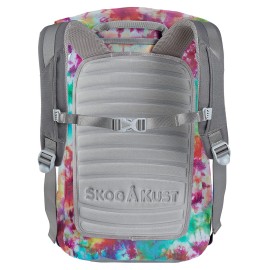 Skog  Kust BackSak Heavy Duty Waterproof Backpack - Gear Bag for Sports, Travel, & More - 25L Tie Dye