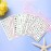 Mahjong Nail Stickers, 3D Self-Adhesive Holographic Chinese Playing Cards Game Art Decals for Women Girls Manicure Decoration, Acrylic Lucky Tips