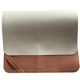 Diaper Changing Pad, Faux Leather Nursery Portable Baby Diaper Changing Mat, Wipeable, Waterproof & Multipurpose (16 x 30 in) Uniklook Cream & Terra