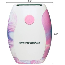 RUCCI | Water-Resistant Marble Glow Lady Shaver for Hair Removal on Wet & Dry Skin, Pink (HR101) RUCCI | Water-Resistant Marble Glow Lady Shaver for Hair Removal on Wet & Dry Skin, Pink (HR101)