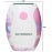 RUCCI | Water-Resistant Marble Glow Lady Shaver for Hair Removal on Wet & Dry Skin, Pink (HR101)