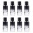 30ML Glass Perfume Bottles Empty Gradient Black Spray Perfume Bottles with Black Screw Lid Refillable Portable Empty Square Perfume Atomizer Vials Refillable Cosmetic Containers for Perfume Essential