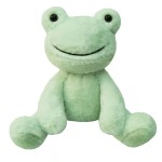 Doindute Green Plush Frog Stuffed Animal Toy, Soft Cuddly Plushie Hugger Toy for Boys & Girls, Gifts for Kids or Girlfriend, 8.5 Inches