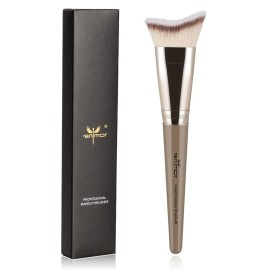 Anmor Contour Brush, Premium Contour Blush Bronzer Face Makeup Brush, Perfect For Cheek Forehead Jaw Nose Blending Deepening Contouring Polishing, Suitable For Powder Liquid Cream Anmor Contour Brush, Premium Contour Blush Bronzer Face Makeup Brush, Perfect For Cheek Forehead Jaw Nose Blending Deepening Contouring Polishing, Suitable For Powder Liquid Cream