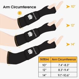 FitsT4 Sports Volleyball Arm Sleeves for Girls Youth Passing Forearm Sleeves w Protection Pads & Thumbhole UPF 50 Non-Slip Gloves