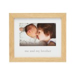 Kate & Milo Me & My Brother Frame, Sibling Keepsake Frame, Baby Nursery Dcor Wall Art Picture Frame