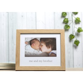 Kate & Milo Me & My Brother Frame, Sibling Keepsake Frame, Baby Nursery Dcor Wall Art Picture Frame