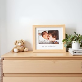 Kate & Milo Me & My Brother Frame, Sibling Keepsake Frame, Baby Nursery Dcor Wall Art Picture Frame