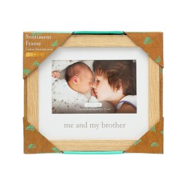Kate & Milo Me & My Brother Frame, Sibling Keepsake Frame, Baby Nursery Dcor Wall Art Picture Frame