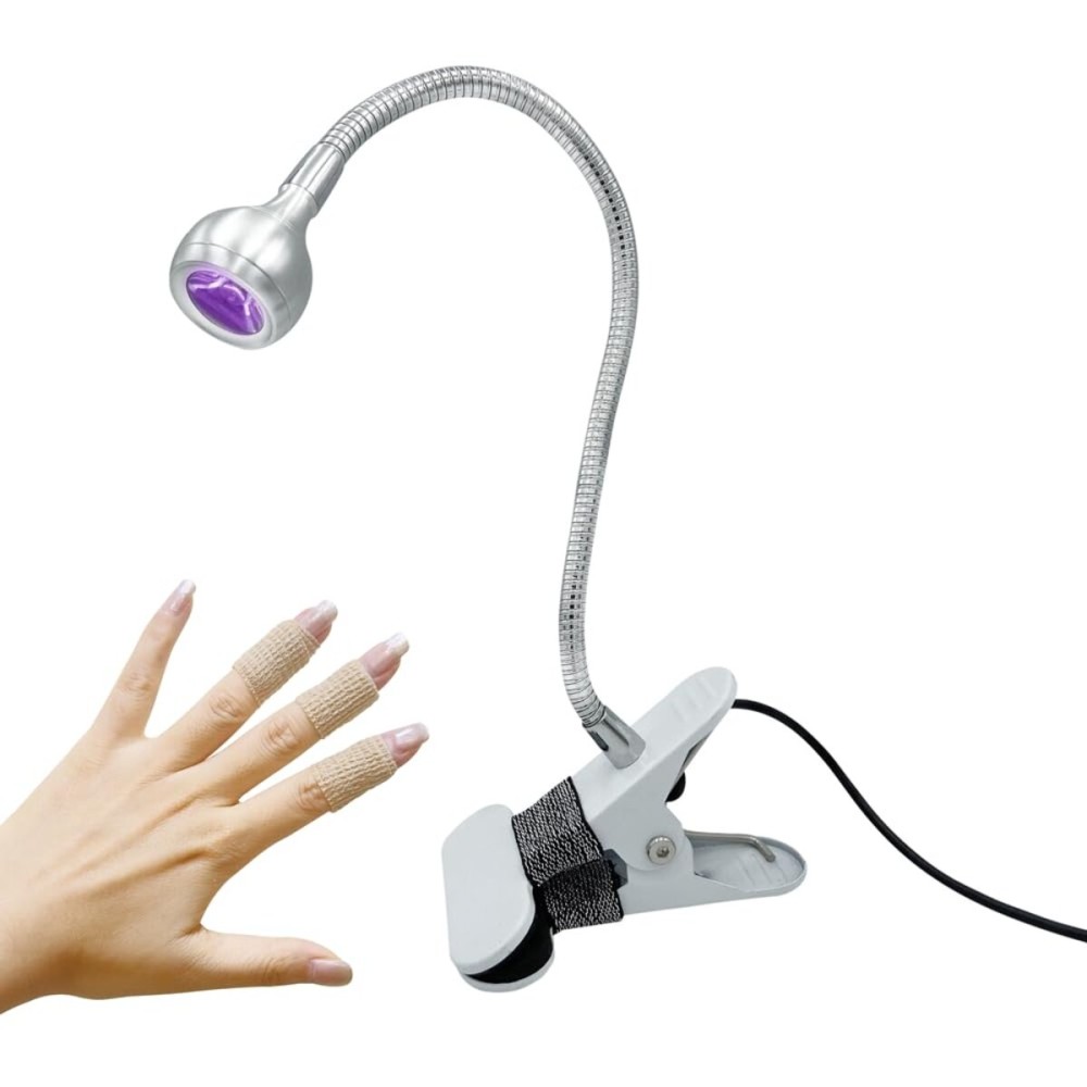 ZOELASS Gel x lamp Gooseneck uv lamp for Gel x Nail Tips and Flash Cure Light 5V USB Input