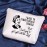 POFULL Housewife Gift Sarcastic Vintage Housewife Cosmetic Bag (I Want to Throat Punch Someone bag)