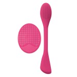 Facial Skin Scrubber Set - Removes Dirt, Opens Pores, Exfoliates Skin, Wall Suction Back