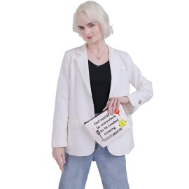 VAMSII Crossing Guard Gifts Lollipop lady Makeup Bag God Couldnt be Everywhere He Created Crossing Guards Zip Bag (Crossing guards)