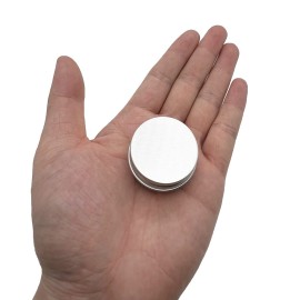 30 Pack 0.5 oz Aluminum Tin Jar with Screw Lid 15 ml Round Refillable Containers 30 Pack 0.5 oz Aluminum Tin Jar with Screw Lid 15 ml Round Refillable Containers