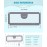 MBQMBSS 73 Bed Rails for Toddlers, Universal Bed Rails for Toddlers, Adjustable Baby BedRail Guard for Queen King Twin Full Size Mattress, Extra Tall Bed Sides Rails with Double Safety Lock