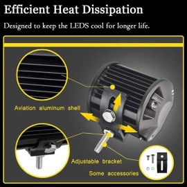 Shangyuan Pontoon Boat Docking Light - Marine LED Spreader & Navigation Lights, Green, 2pcs