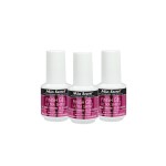 Mia Secret Finish gel MINI top coat for gel or acrylic nails - ULTRA SHINE Finish Gel - High gloss top coat for artificial nails (3-PACK)
