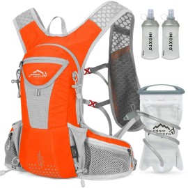 IX INOXTO Hydration Pack Backpack, Lightweight Water Backpack with 2L Hydration Bladder Daypack for Men Women,Running Hydration Vest for Trail Running Hiking Cycling Race Climbing (Light Orange) IX INOXTO Hydration Pack Backpack, Lightweight Water Backpack with 2L Hydration Bladder Daypack for Men Women,Running Hydration Vest for Trail Running Hiking Cycling Race Climbing (Light Orange)